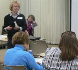 Tuscaloosa County High Melanie Hogue talks about their reading experience with the  R.I.S.E. students