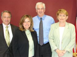 Committee members Jimmy Harrison III, our current Chamber Chairman, of Harrison Galleries; Cynthia Almond, Task Force Chair, of Rosen Harwood; Dr. Hank Lazer and Dr. Pam Penick of the Arts Council of Tuscaloosa.